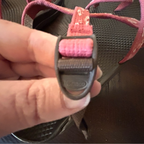 Chaco Women’s Sport Sandals Adjustable Outdoor Sandals Size 7 Pink Floral - Picture 2 of 6